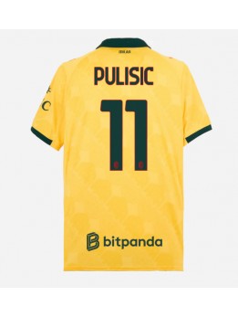 AC Milan Christian Pulisic #11 Rezervni Dres 2025-26 Kratak Rukavima